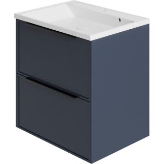 Тумба под раковину La Fenice Simpla FNC-01-SIM-BG-100-2 Синяя матовая 100 см